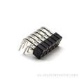 Conector hembra mecanizado de 2,54 mm H3.0 mm 12P